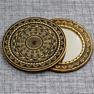 Зеркало круглое (узор) Артикул 00315-13